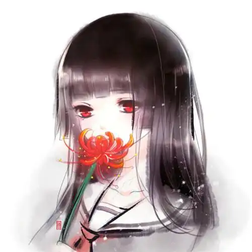 阎魔爱微信头像,动漫头像图片