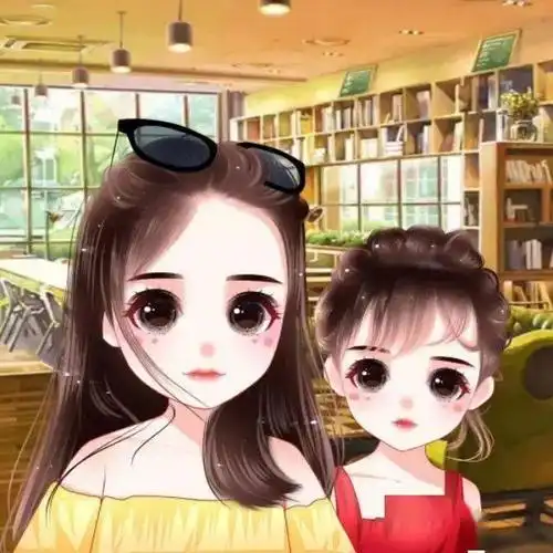 精美一家三口父母儿女微信头像