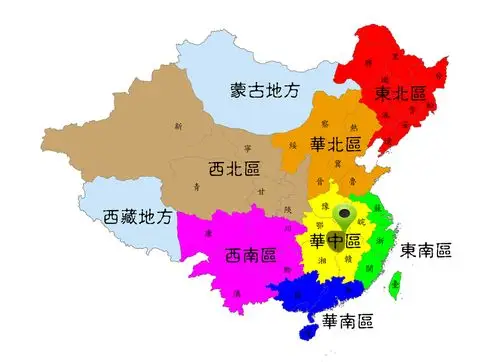 华中地区