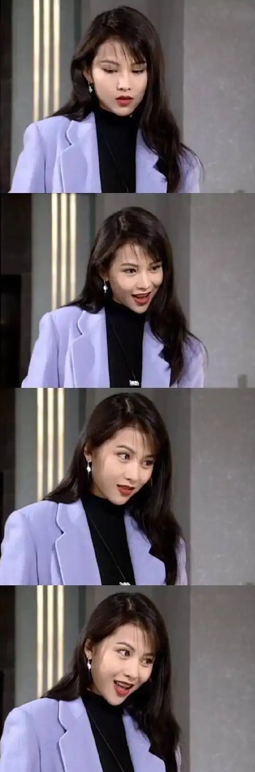 蔡少芬曾为逃避洗碗参加选美#  蔡少芬年轻时候的颜也太好磕了,感谢