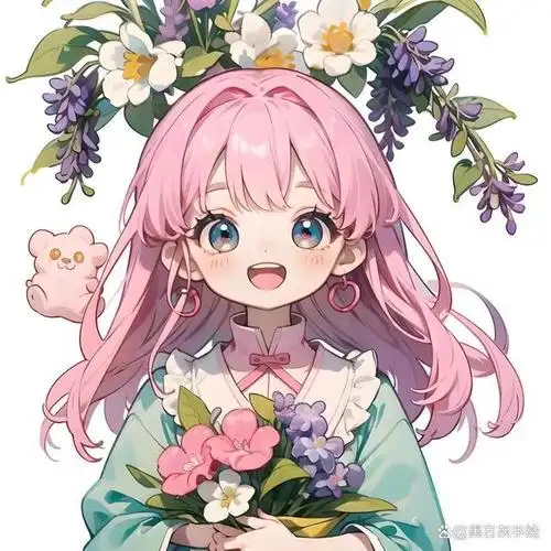 超可爱漫画女孩,临摹首选