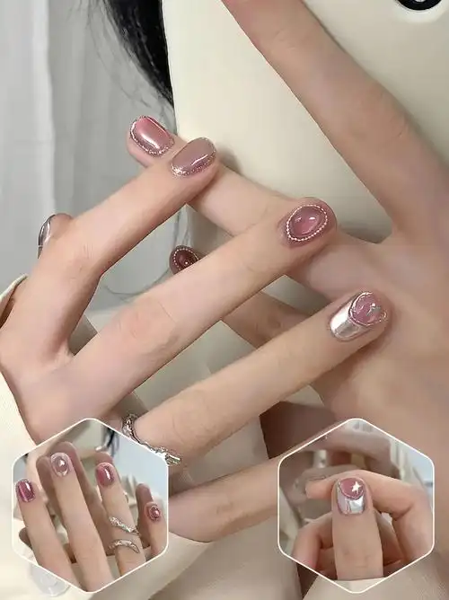 这个美甲真的很好看啊!