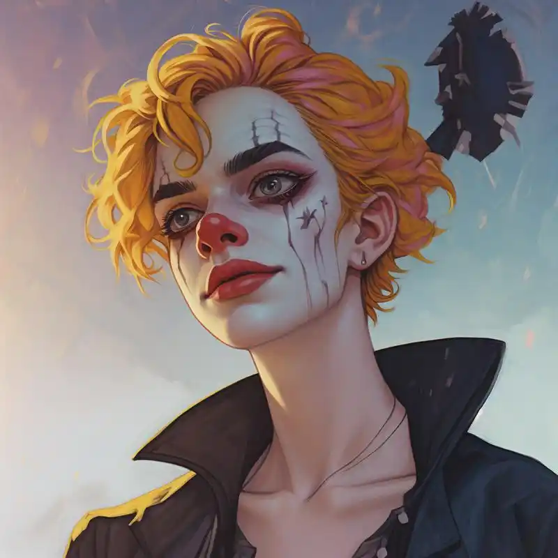 小丑伤感头像,快来保存吧07