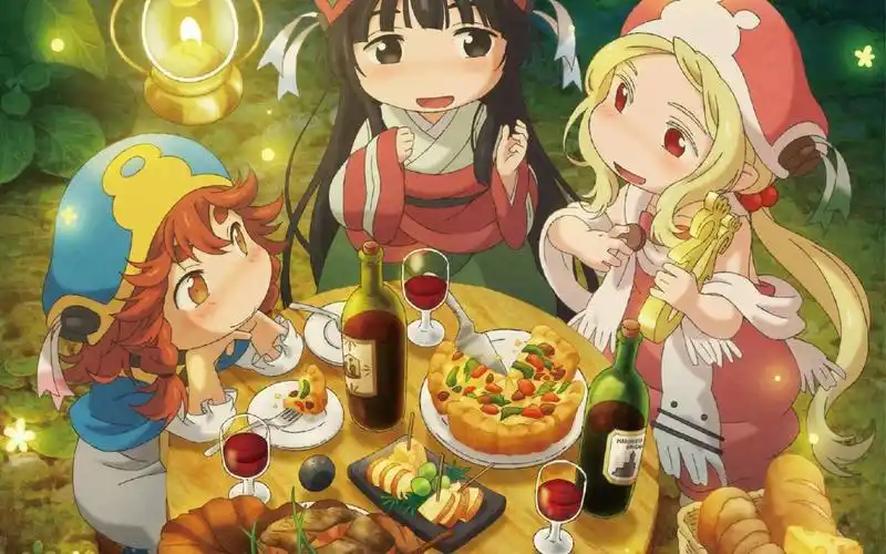 乱的元气女孩"白明"和温柔内向的家具派"御子地"在树洞里建造住家92