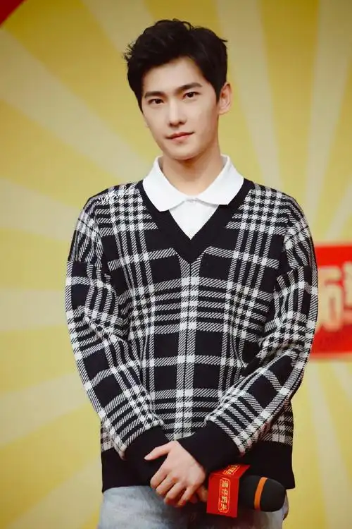 杨洋羊毛卷发型