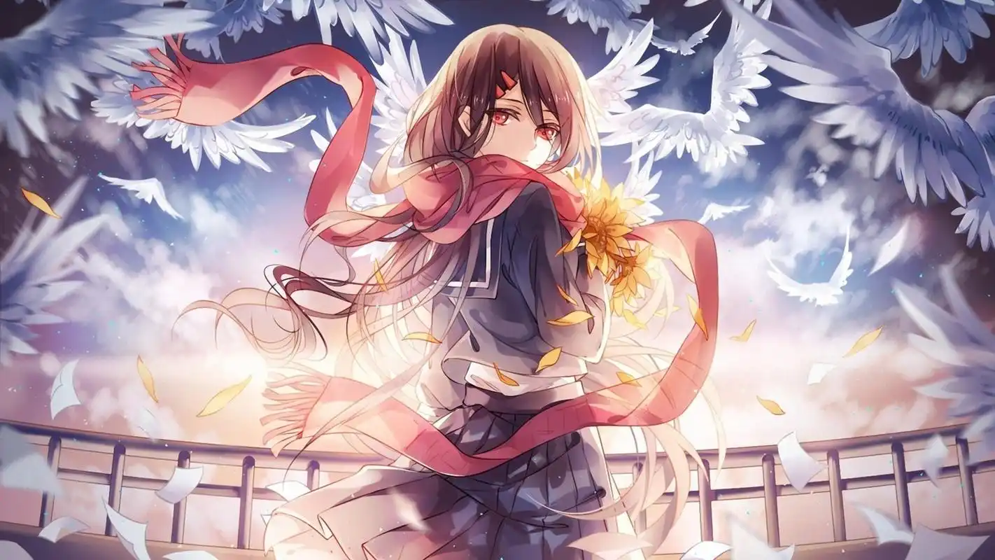 高清动漫二次元美少女宽屏壁纸精选高清大图预览1920x1080_卡通动漫下