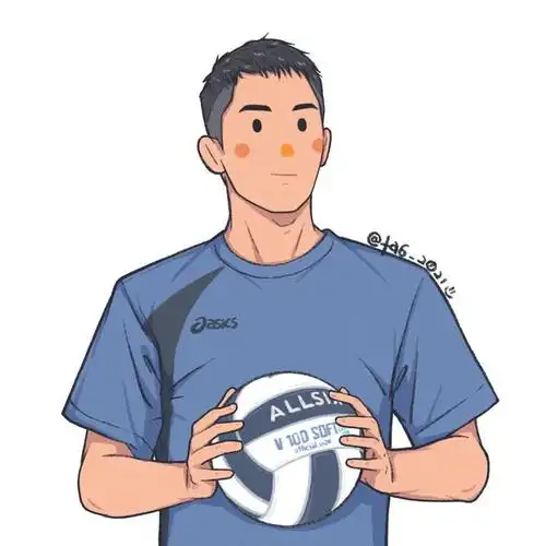 手绘男头,cr:法6