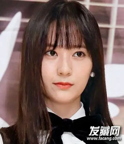 【图】空气刘海适合什么脸型 不同脸型对着看(2)_刘海发型图片_发藏网