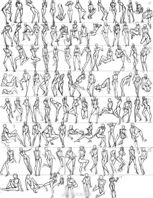 线稿☆可爱 ☆治愈☆简单☆美术生☆彩色☆情侣☆绘画☆人体☆全身画