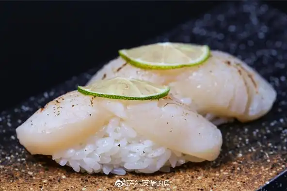 带子炙寿司 图huitu.com