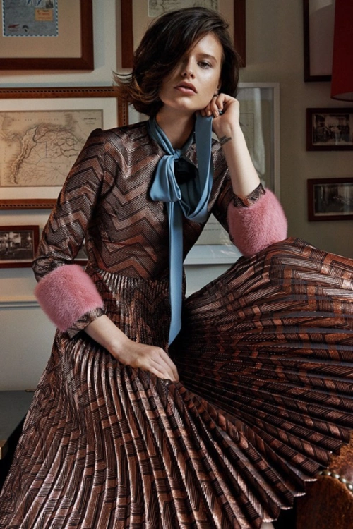 gucci古驰2015秋季系列时尚杂志搭配大片