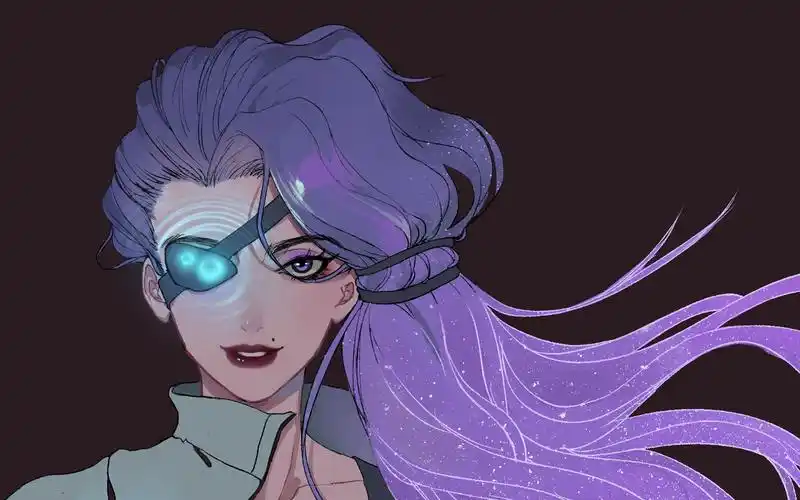 【绘画】【英雄联盟】灵能特工莎弥拉同人绘画过程