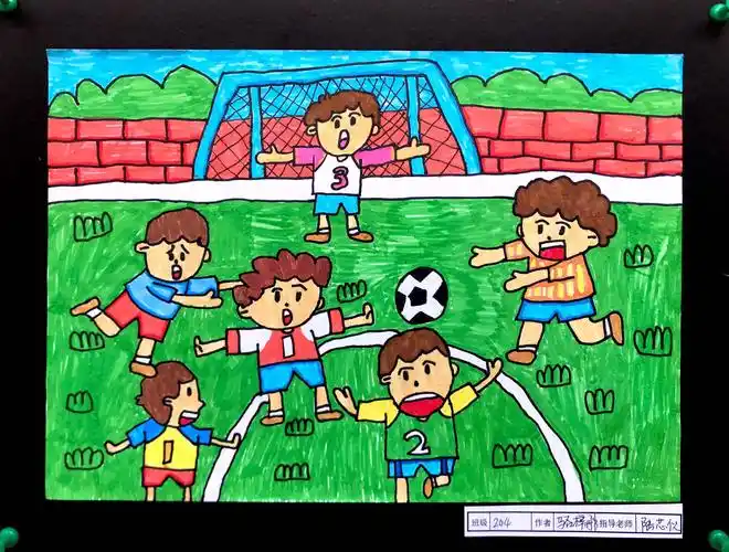 我是小小艺术家 我为运动添色彩——深圳市珊蒂泉外国语学校绘画展