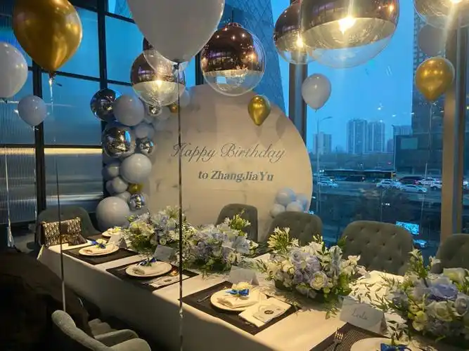 北京童心party网红餐厅生日布置