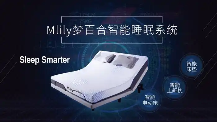 智享深睡mlily梦百合智能睡眠系统lasvegas全球首发