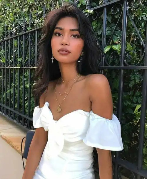 时尚博主mishtirahman神仙的巧克力肤色太吃这样的黑皮和颜值了