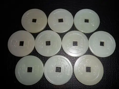 十枚清代玉钱 - 中华古玉器 论坛 - 任南红山文化