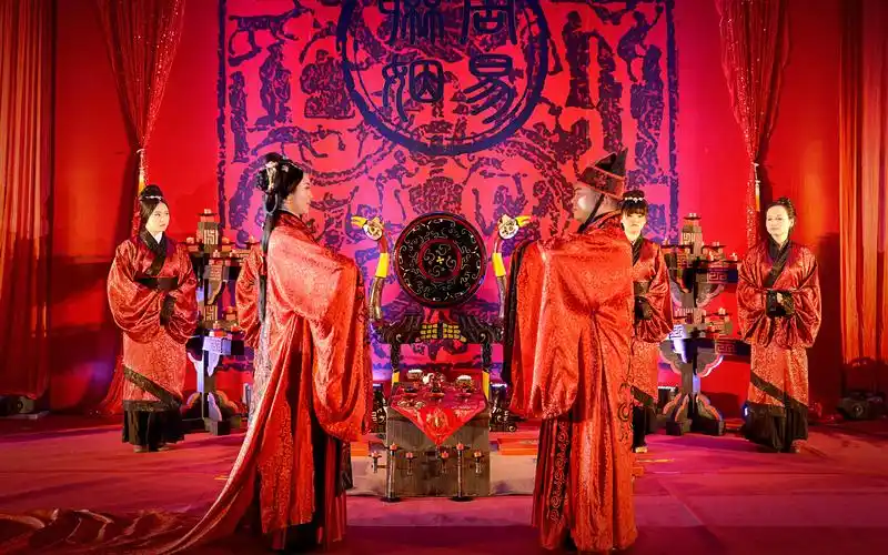 汉式婚礼, b>周制婚礼 /b>,汉服婚礼,中式婚礼【琴瑟汉婚&琴瑟汉文化