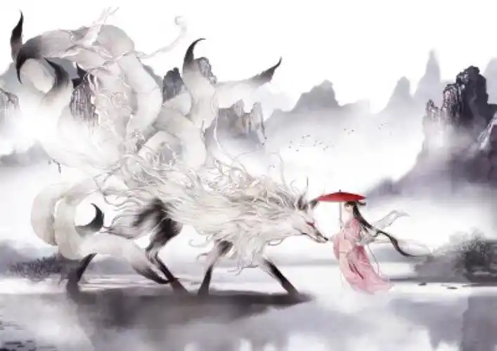 九尾狐 - 堆糖,美图壁纸兴趣社区