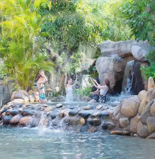 x自助美食x休闲娱乐01限时抢购中山泉眼温泉泡冷雾温泉 壕吃自助餐