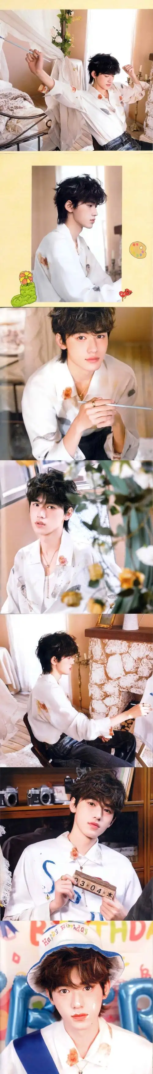 宋亚轩生日周边开箱