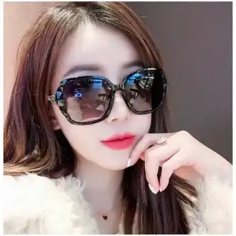 rayban雷朋太阳镜女偏光防紫外线墨镜2023新款开车眼镜专用大脸黑框