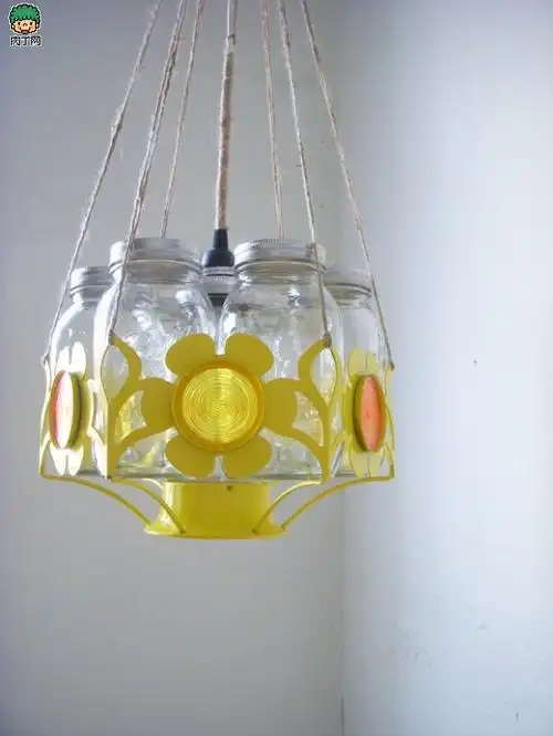 的旧物利用创意灯具的制作_haodiy_音响电子电脑科技diy小制作发明