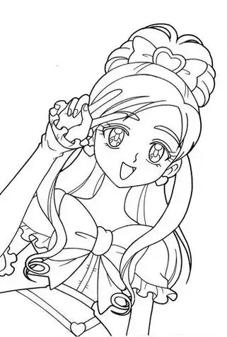 简笔画人物女孩有背景 简笔画图片大全简笔画人物女孩有背景 简笔画