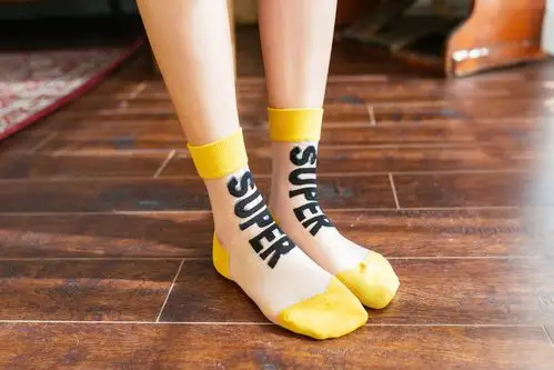 春夏新款 sup潮款女士玻璃丝两双女袜 女士夏季中筒袜