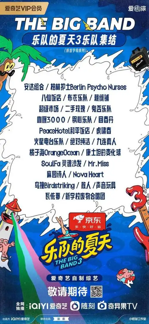布衣乐队,超级市场,二手玫瑰……《乐队的夏天3》公布阵容_新浪财经