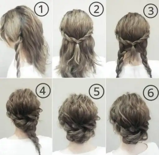 公主编发图片简单漂亮公主编发教程图解步骤