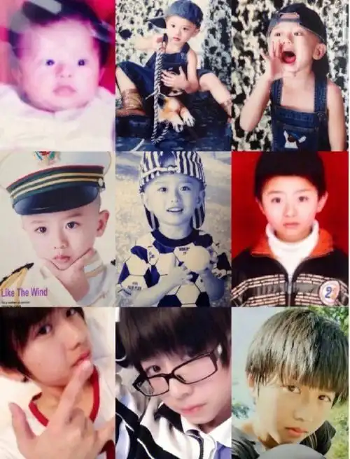 蔡徐坤早些年时期照片谁说整容的