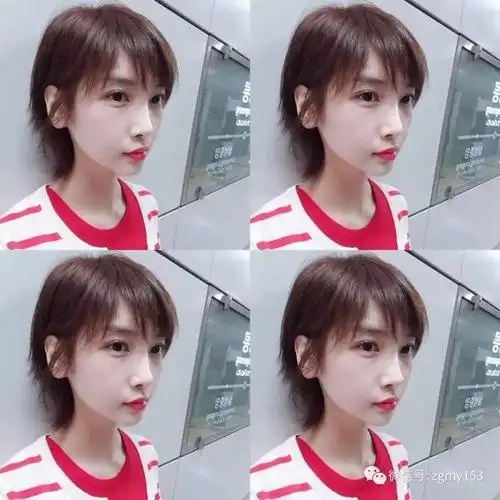 少女感十足清爽碎短发 潮女必备款