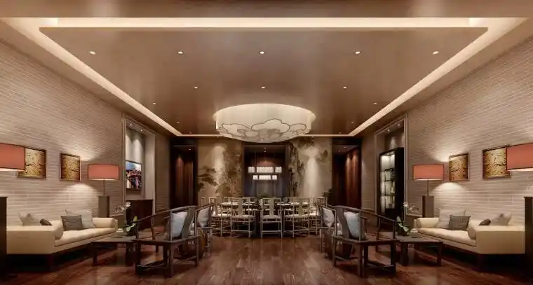 餐饮店室内装饰效果图案例_装修设计 - 维客网