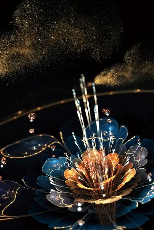 黑金大气质感地产广告设计