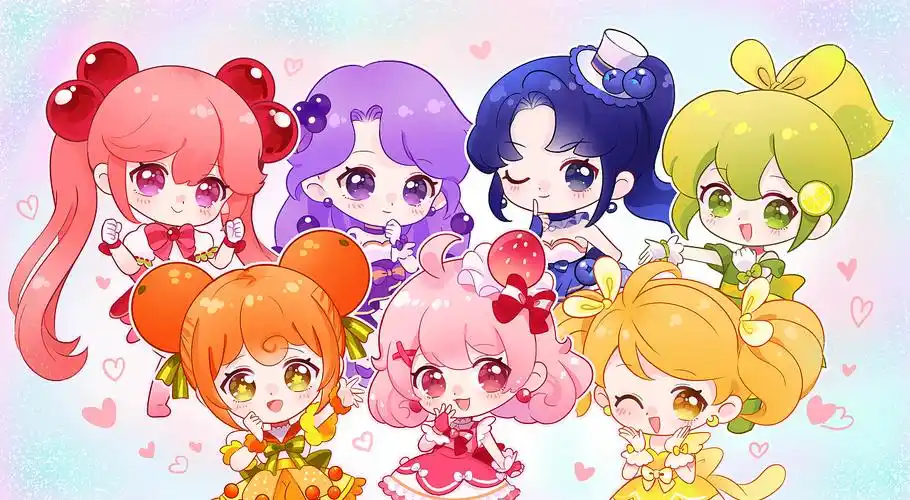 水果拟人-水果少女团