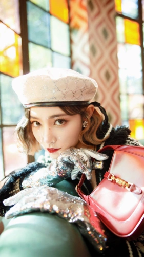 许佳琪高贵气质亮片写真,高清图片,手机锁屏桌面-壁纸族