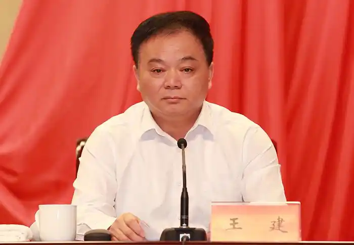 市人大常委会常务副主任,党组副书记 王建(顾祥忠 摄)