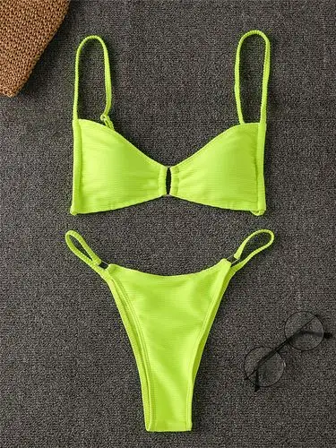 批发便宜两件套女装时尚性感泳装定制性感泳装比基尼