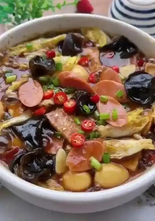 家庭版炖菜你就按照这个方法做营养丰富味道鲜美做法简单超赞