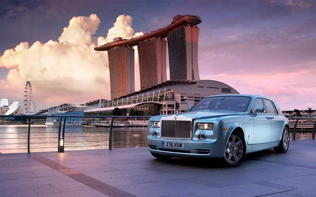 高端大气上档次劳斯莱斯桌面壁纸高清大图预览1920x1080_汽车壁纸下载
