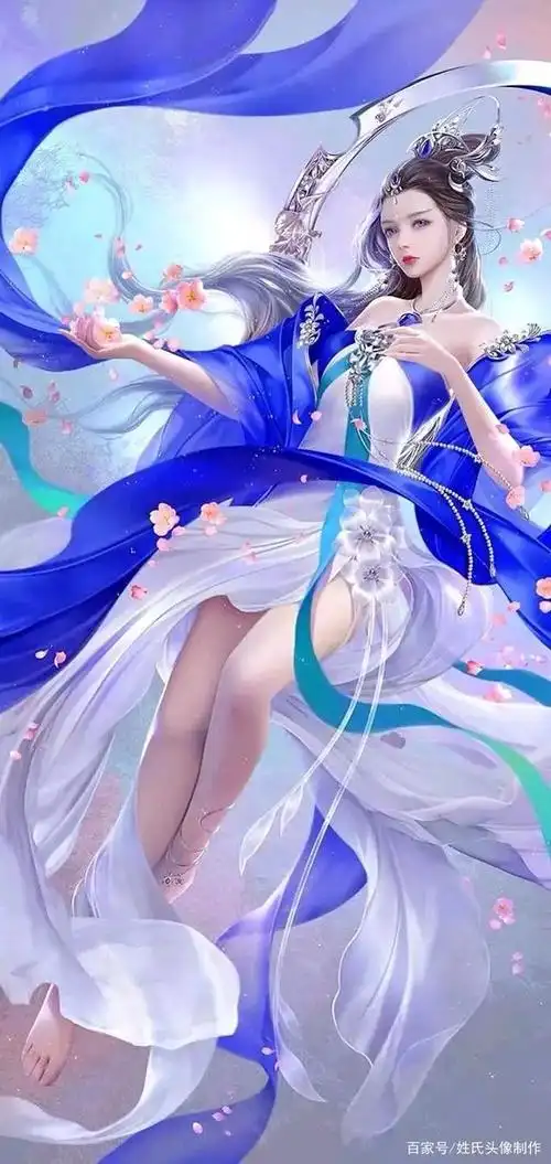 3d中国风美女手机壁纸