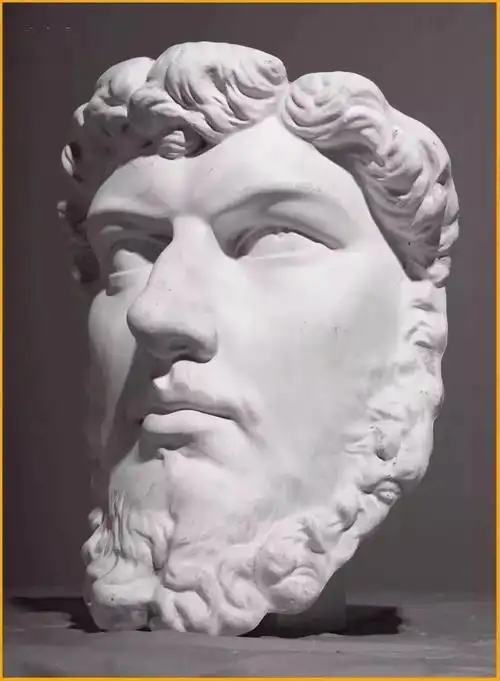 石膏像体块感的表现