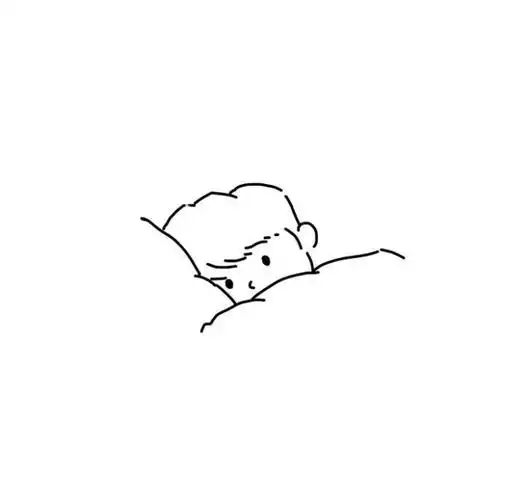 简约的干净的头像