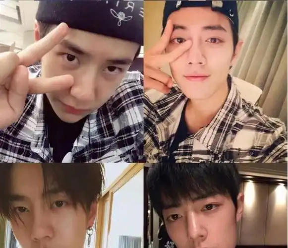 有种默契叫肖战和王一博,自拍姿势一模一样,网友:像双胞胎