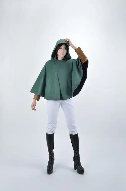 进击巨人艾伦兵长调查兵团自由之翼披风动漫cosplaycosplay男装
