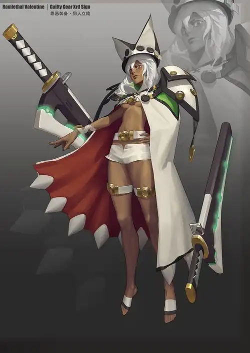同人立绘罪恶装备ramlethalvalentine