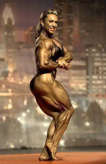 女子健美走火入魔 服睾酮令其提前绝经(组图)