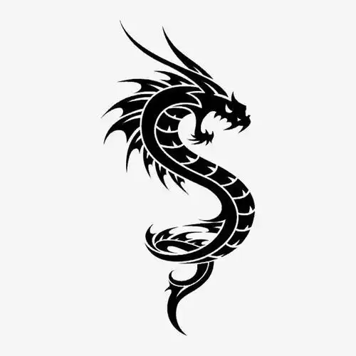 关键词 : 黑白动物轮廓,纹身图案,素材合集