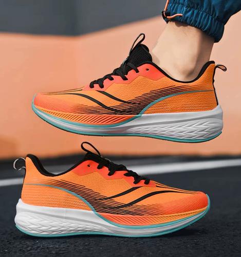 碳板跑步鞋男透气青少年体育生学生超轻减震运动鞋马拉松专业跑鞋